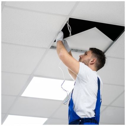 LED πάνελ για ψευδοροφή CAPRI LED/25/30/40W/230V 3000/4000/5700K 62x62 cm λευκό