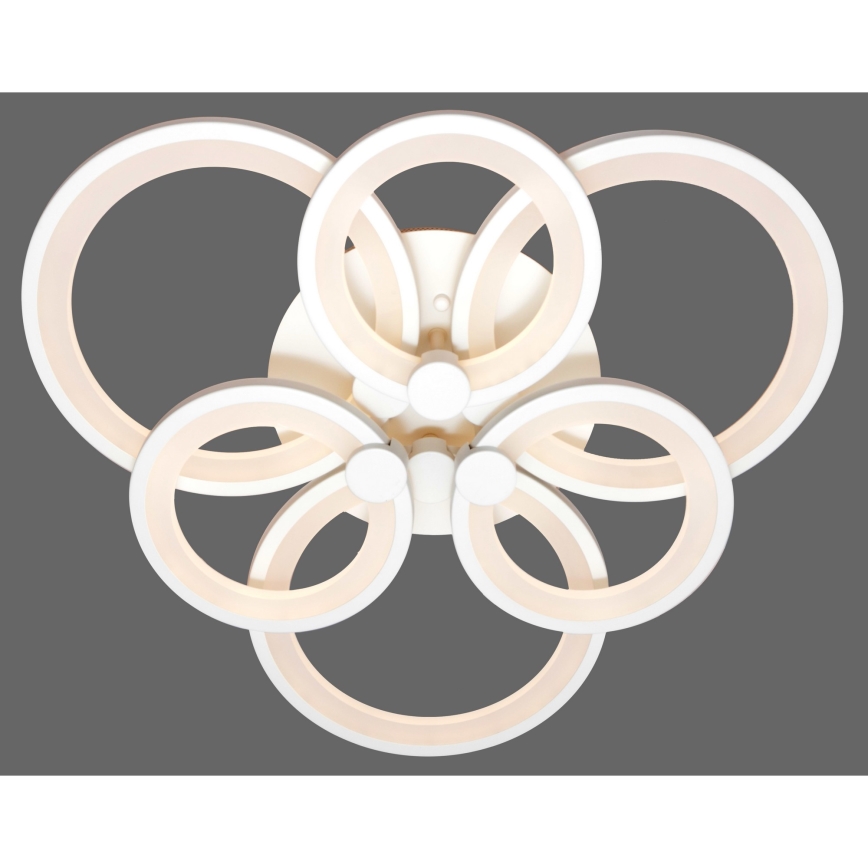 Σταθερό πολύφωτο dimming LED SIENA LED/72W/230V λευκό + τηλεχειριστήριο