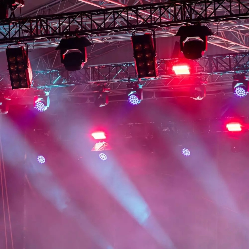 Προβολέας LED LED/20W/230V IP65 ροζ φως