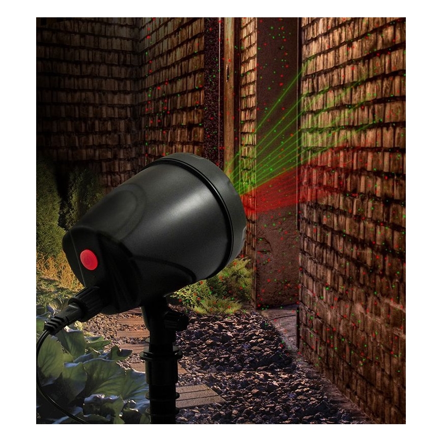 LED  προβολέας λέιζερ εξωτερικού χώρου  LED/5W/230V IP44