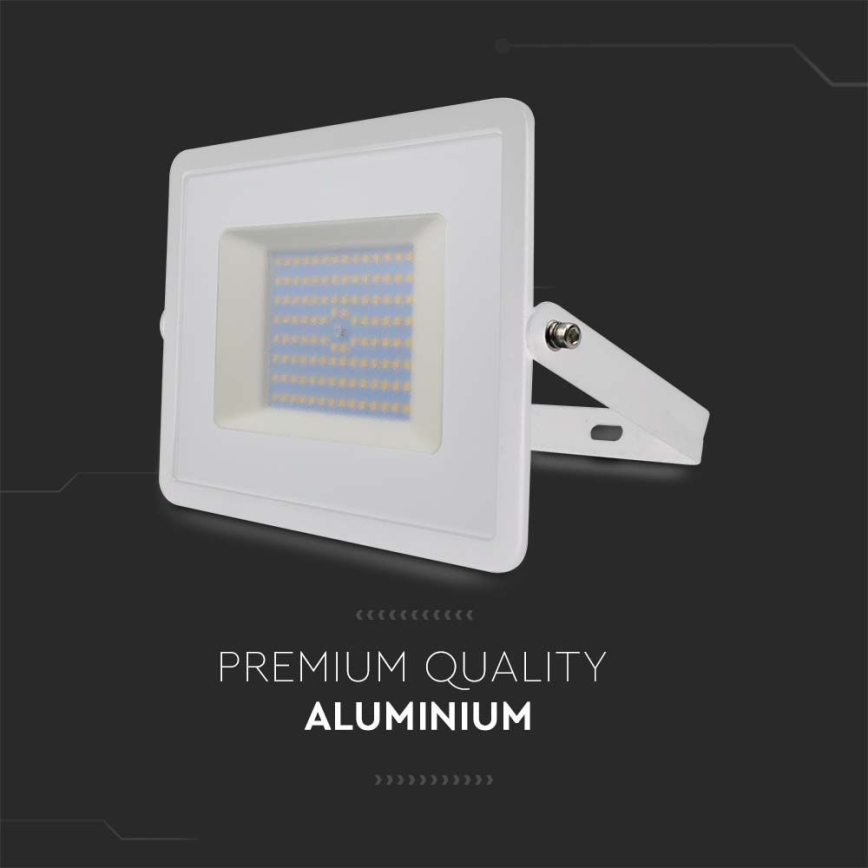 LED Προβολέας LED/100W/230V 4000K IP65 λευκό