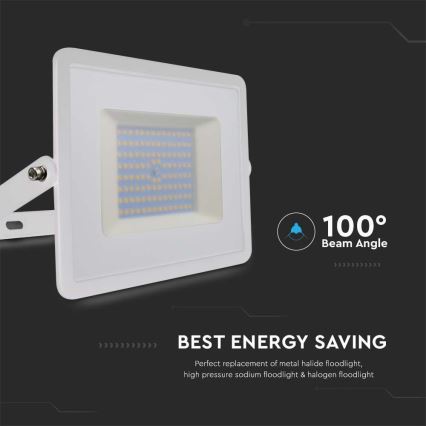 LED Προβολέας LED/100W/230V 4000K IP65 λευκό