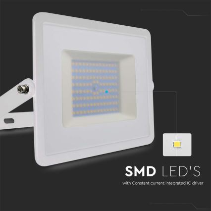 LED Προβολέας LED/100W/230V 4000K IP65 λευκό