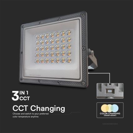 LED Προβολέας LED/30W/230V IP65 3000/4000/6500K