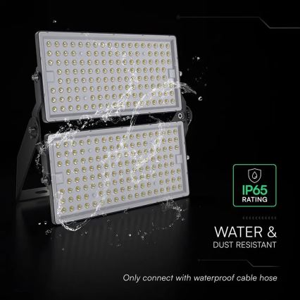 LED Προβολέας LED/500W/230V 4000K IP65 γκρι