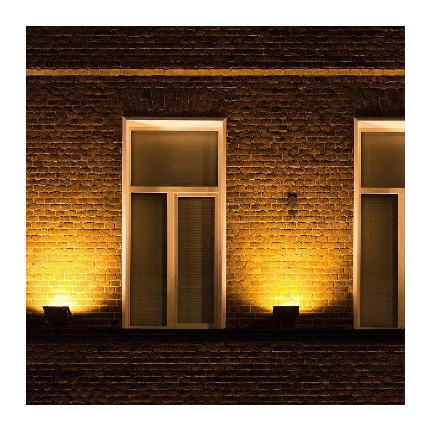 LED Προβολέας SAMSUNG CHIP LED/10W/230V IP65 3000K μαύρο