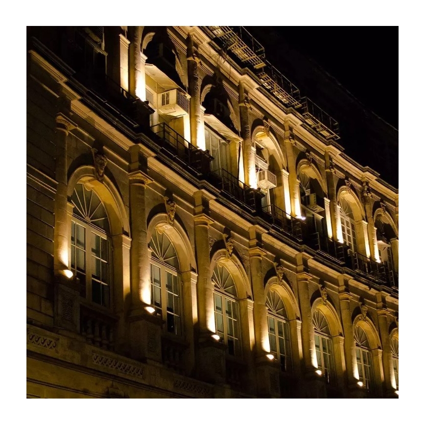 LED Προβολέας SAMSUNG CHIP LED/10W/230V IP65 4000K γκρι