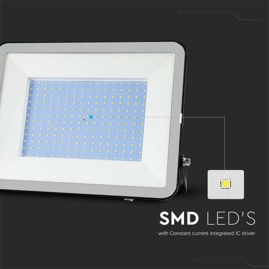 LED Προβολέας SAMSUNG CHIP LED/300W/230V 6500K IP65 μαύρο