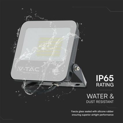 LED Προβολέας SAMSUNG CHIP LED/50W/230V 6500K IP65 μαύρο