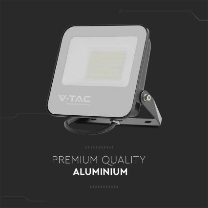 LED Προβολέας SAMSUNG CHIP LED/50W/230V 6500K IP65 μαύρο