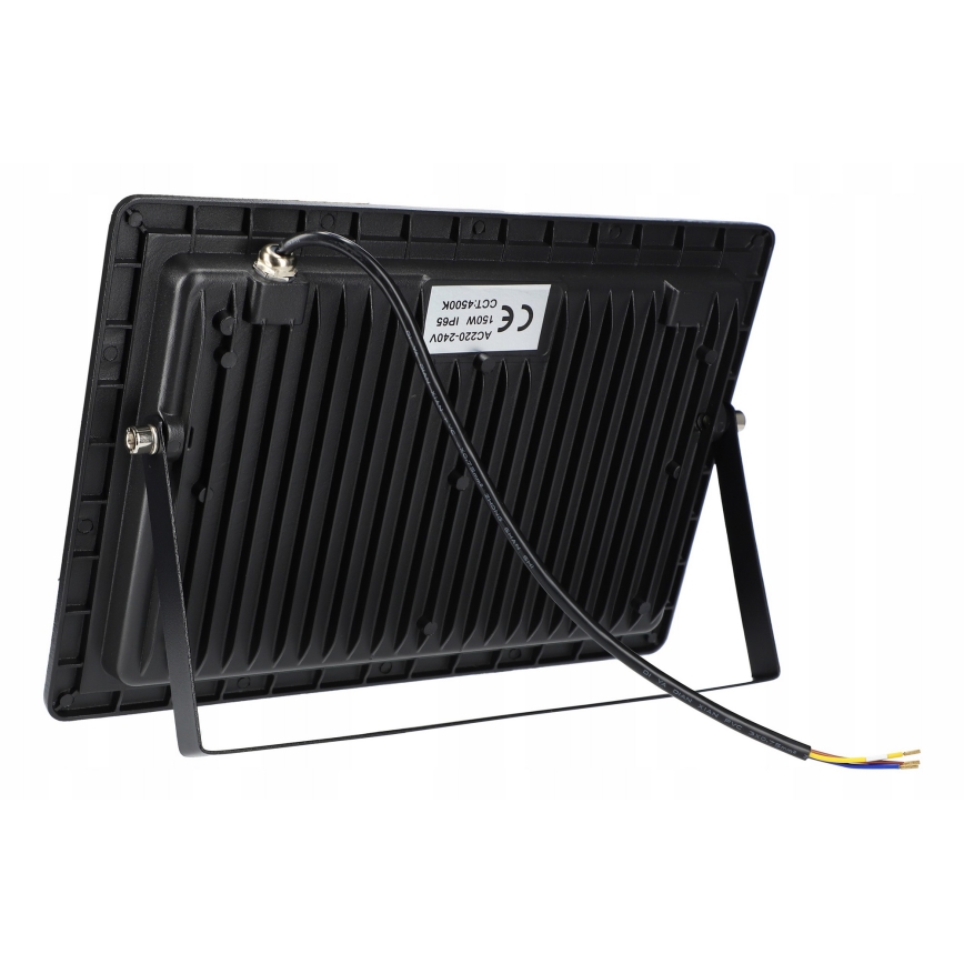 LED προβολέας εξωτερικού χώρου LED/150W/230V 4500K IP65 μαύρος