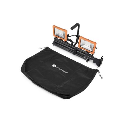 LED προβολέας με τρίποδο 2xLED/30W/230V 4000K IP65 πορτοκαλί/μαύρο