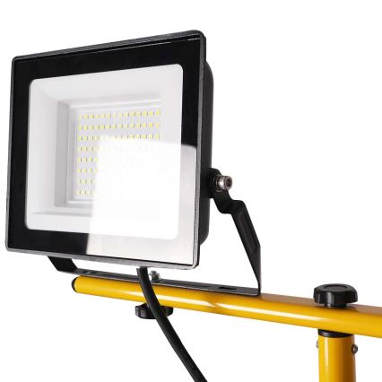 LED προβολέας με βάση 2xLED/50W/230V 6500K IP65 κίτρινος