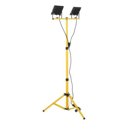 LED Προβολέας με βάση TIGRA 2xLED/50W/230V 4000K IP54 μαύρο/κίτρινο