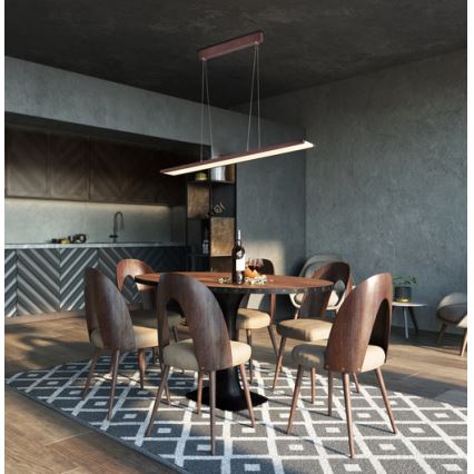 LED Πολύφωτο ράγα COCONUT LED/28W/230V