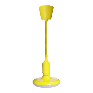 LED Πολύφωτο με καλώδιο 1xE27/15W/230V 6000K κίτρινο