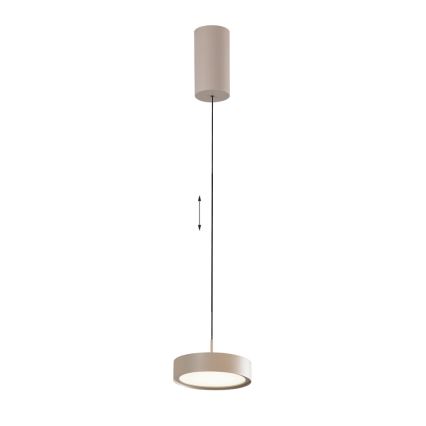 LED πολυέλαιος σε καλώδιο DENVER LED/21W/230V μπεζ
