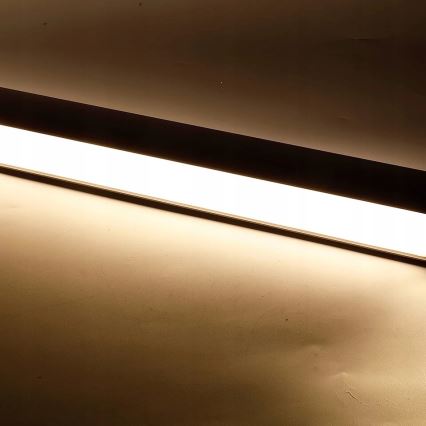 LED πολυέλαιος σε καλώδιο/επιφανειακή τοποθέτηση LED/44W/230V 4000K 120 cm μαύρο