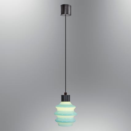 LED πολυέλαιος με καλώδιο CACTUS LED/3W/230V 3000K σε μαύρο/μπλε