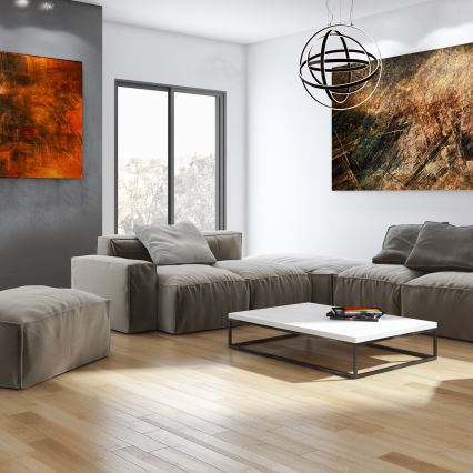 LED πολυέλαιος με καλώδιο COPERNICUS LED/260W/230V μαύρο