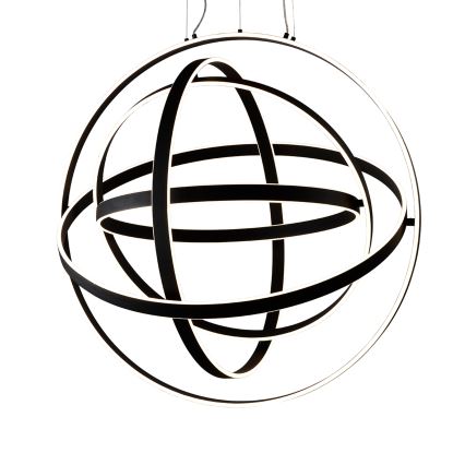 LED πολυέλαιος με καλώδιο COPERNICUS LED/260W/230V μαύρο