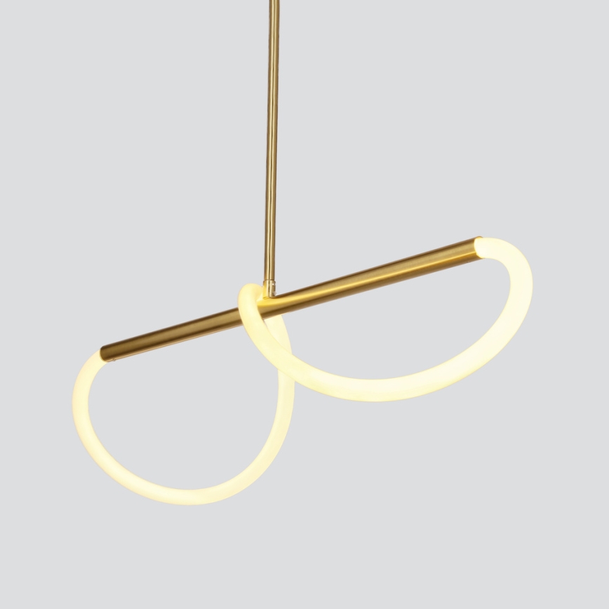 LED πολυέλαιος με καλώδιο SUPREME LED/18W/230V 80 cm χρυσός