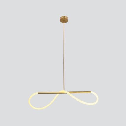 LED πολυέλαιος με καλώδιο SUPREME LED/18W/230V 80 cm χρυσός