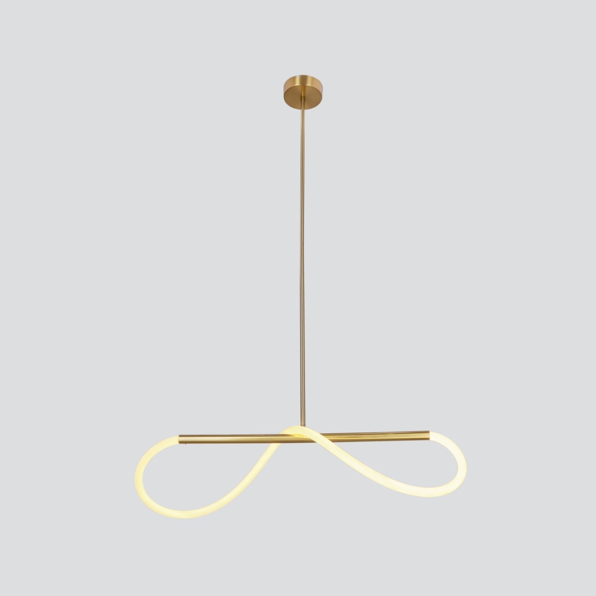 LED πολυέλαιος με καλώδιο SUPREME LED/18W/230V 80 cm χρυσός