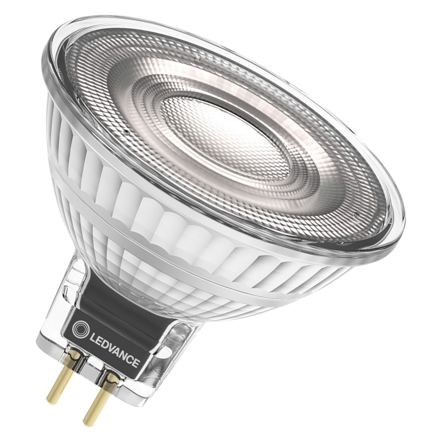 LED ρυθμιζόμενη αντανακλαστική λάμπα MR16 GU5,3/5,3W/12V 4000K 36° CRI 97 - Ledvance