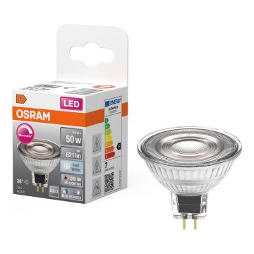 LED ρυθμιζόμενη ανακλαστική λάμπα MR16 GU5,3/6,8W/12V 4000K 36° CRI 90 - Osram
