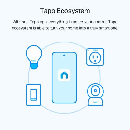 LED Ρυθμιζόμενη λάμπα A60 E27/8,7W/230V 2700K Wi-Fi - TP-Link