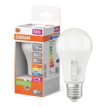 LED Ρυθμιζόμενη λάμπα CLASSIC A60 E27/10,5W/230V 2700/3000/4000/6500K - Osram