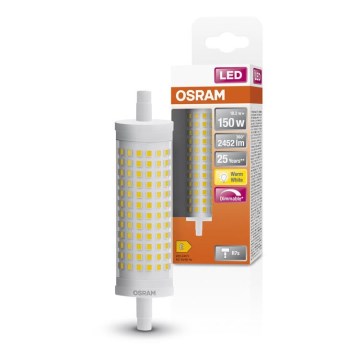 LED Ρυθμιζόμενη Λάμπα R7s/18,2W/230V 2700K 118 mm - Osram