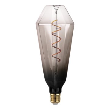 LED Ρυθμιζόμενη λάμπα VINTAGE E27/4W/230V 1800K καπνιστή - Eglo 110238