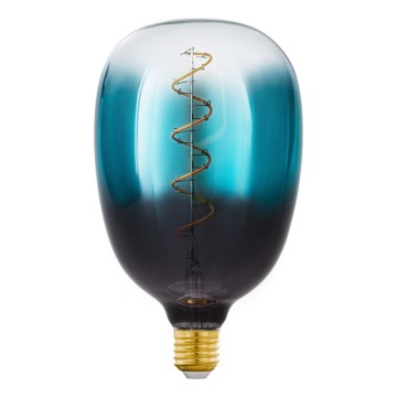 LED ρυθμιζόμενη λάμπα VINTAGE T120 E27/4W/230V 2000K μπλε - Eglo 110224