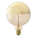 LED ρυθμιζόμενη λάμπα με κάλυμμα FILAMENT G125 E27/4W/230V 1800K χρυσή CRI 90