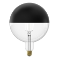 LED Ρυθμιζόμενη λάμπα με κάλυμμα FILAMENT G200 E27/6W/230V 1800K μαύρη CRI 90