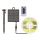 LED Ρυθμιζόμενη λωρίδα LED ηλιακής ενέργειας LED/1,2W/3,7V 3000K IP67 1500 mAh 5m + τηλεχειριστήριο