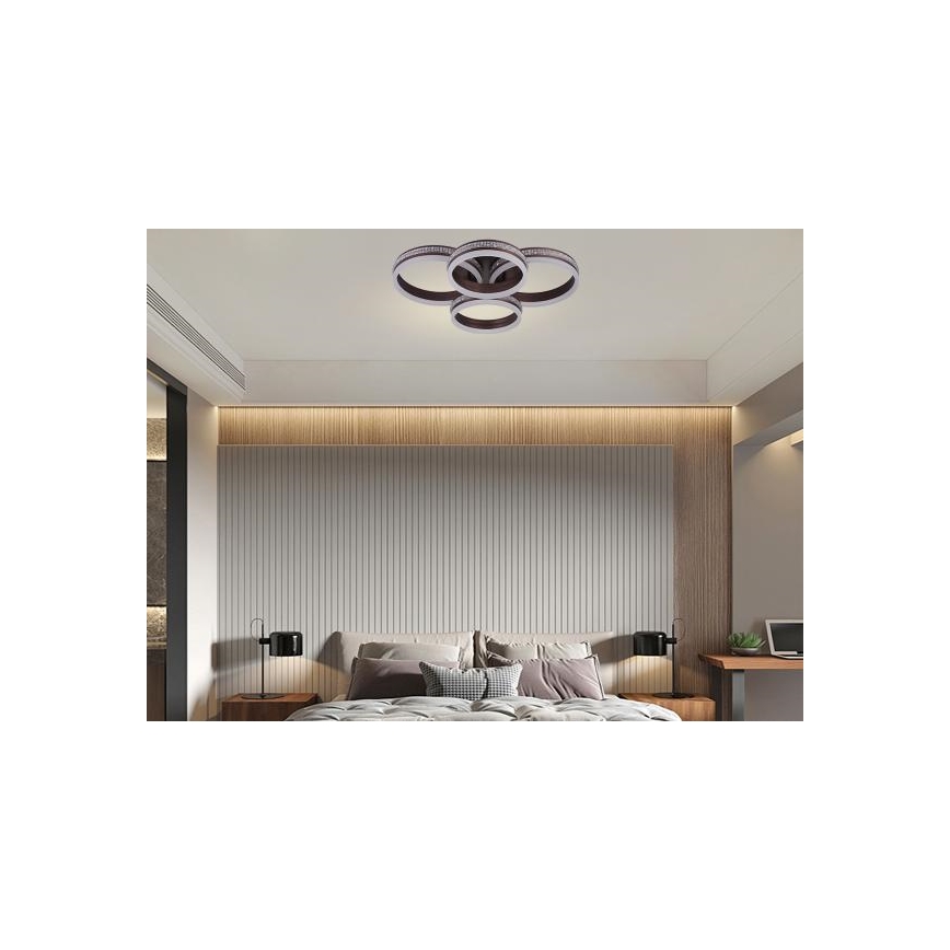 LED Ρυθμιζόμενη πλαφονιέρα οροφής LED/150W/230V 3000-6500K + τηλεχειριστήριο