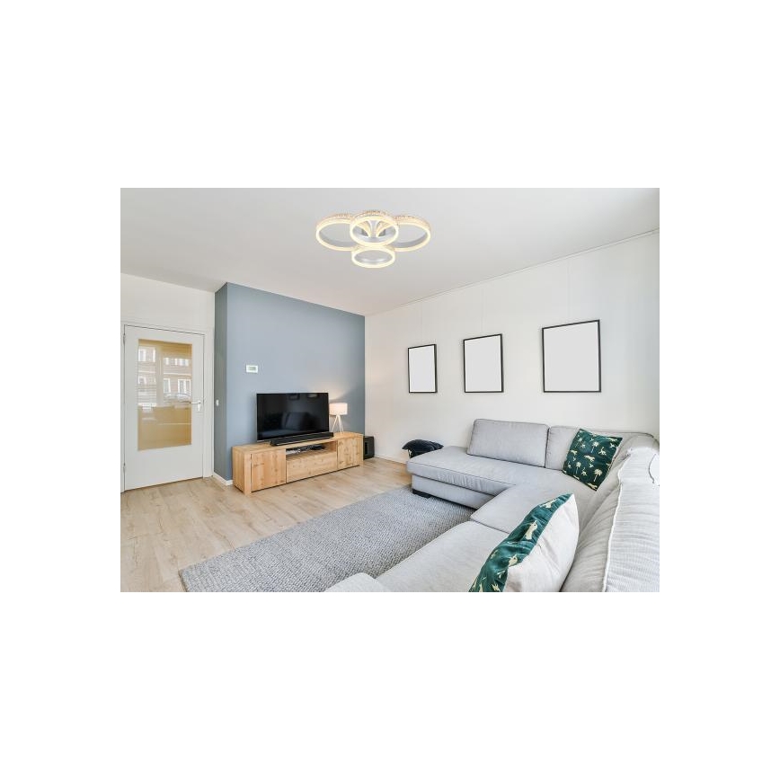 LED Ρυθμιζόμενη πλαφονιέρα οροφής LED/150W/230V 3000-6500K + τηλεχειριστήριο