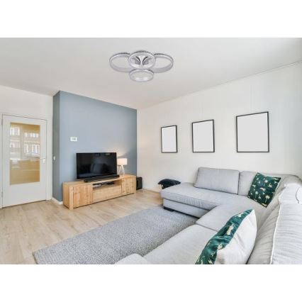 LED Ρυθμιζόμενη πλαφονιέρα οροφής LED/150W/230V 3000-6500K + τηλεχειριστήριο