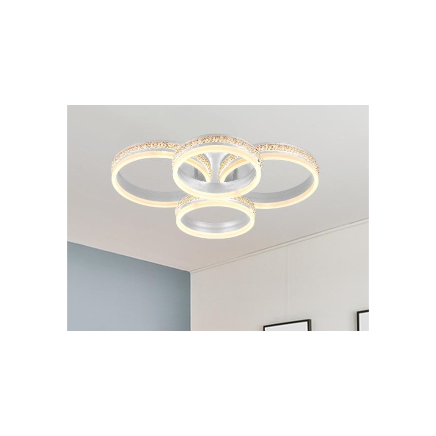 LED Ρυθμιζόμενη πλαφονιέρα οροφής LED/150W/230V 3000-6500K + τηλεχειριστήριο