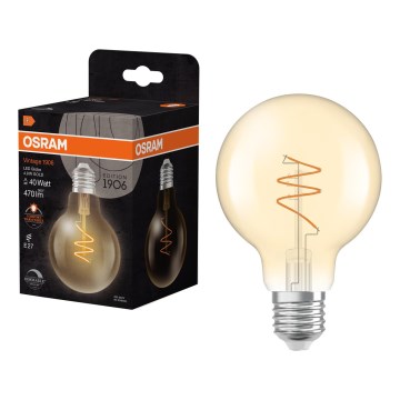 LED ρυθμιζόμενη ρετρό λάμπα νήματος E27/4,9W/230V 2200K CRI 90 - Osram