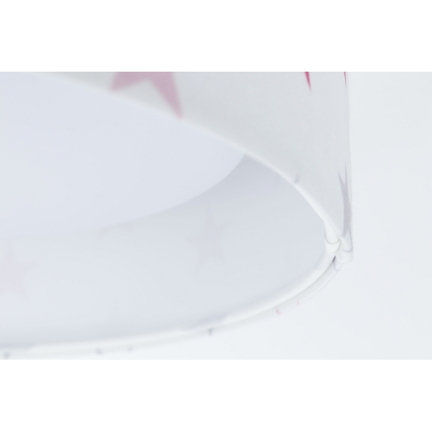 LED Ρυθμιζόμενο Παιδικό Οροφής Φωτιστικό SMART GALAXY KIDS LED/24W/230V 3000-6500K αστεράκια λευκό/ροζ/γκρι + τηλεχειριστήριο