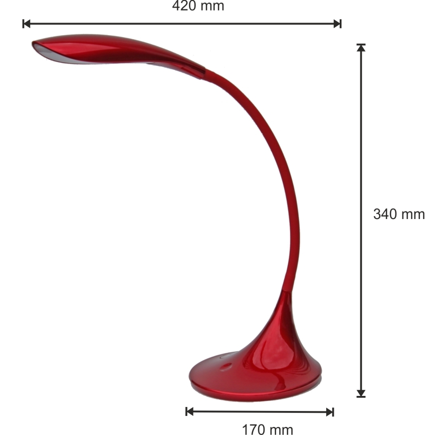 LED Ρυθμιζόμενο Φωτιστικό VELA 1xLED/6,5W/230V