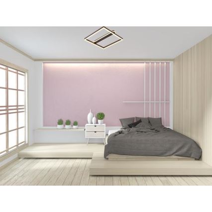 LED ρυθμιζόμενο φωτιστικό οροφής 60W/230V 3000-6500K + τηλεχειριστήριο