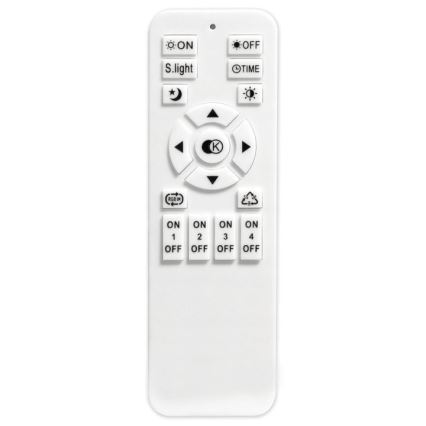 LED Ρυθμιζόμενο φωτιστικό οροφής ARIES LED/54W/230V 3000-6500K + τηλεχειριστήριο