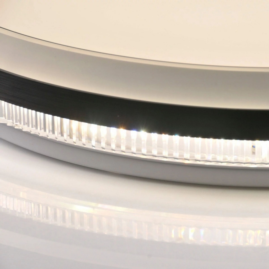 LED Ρυθμιζόμενο φωτιστικό οροφής μπάνιου BARBARA LED/72W/230V διάμ. 48,5 εκ. 3000-6000K IP44 + τηλεχειριστήριο