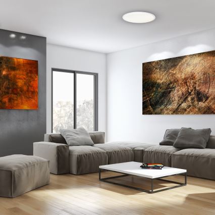 LED Ρυθμιζόμενο φωτιστικό οροφής CRUZ LED/40W/230V 2000lm + τηλεχειριστήριο