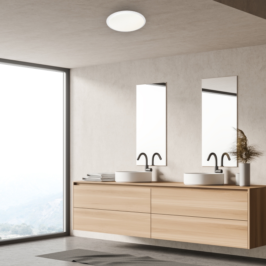 LED Ρυθμιζόμενο φωτιστικό οροφής CRUZ LED/40W/230V 2000lm + τηλεχειριστήριο